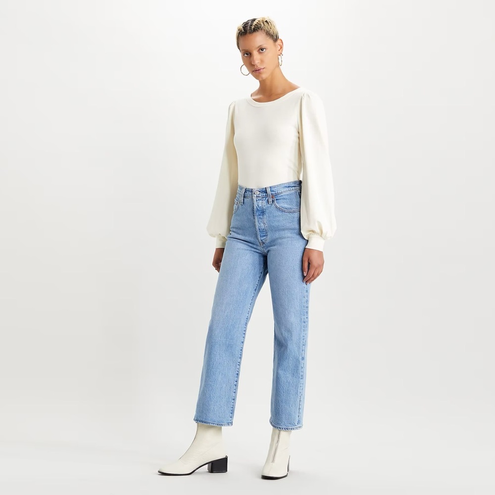 Levi’s Ribcage Straight Ankle jeans
